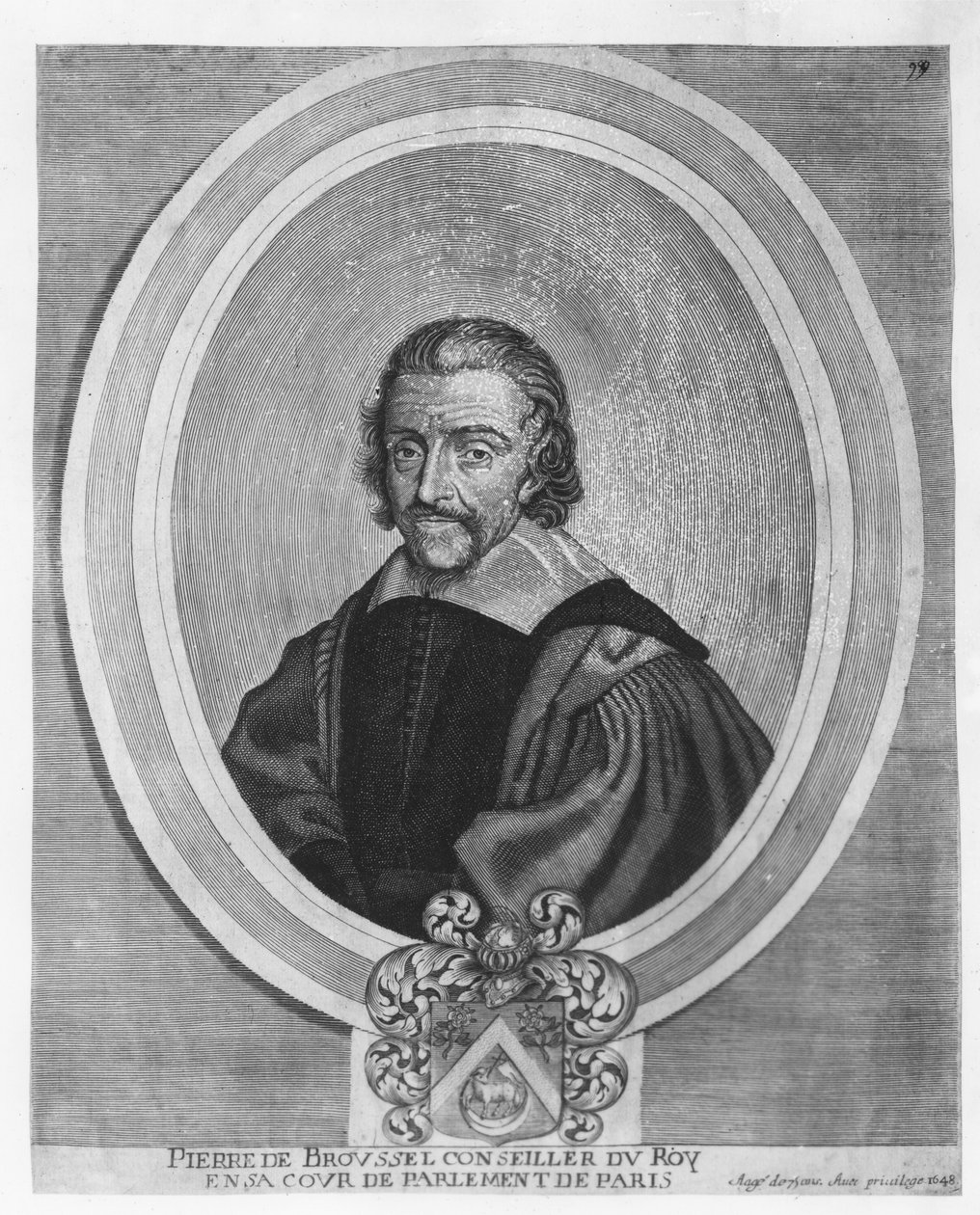 Pierre Broussel (gravura) de French School