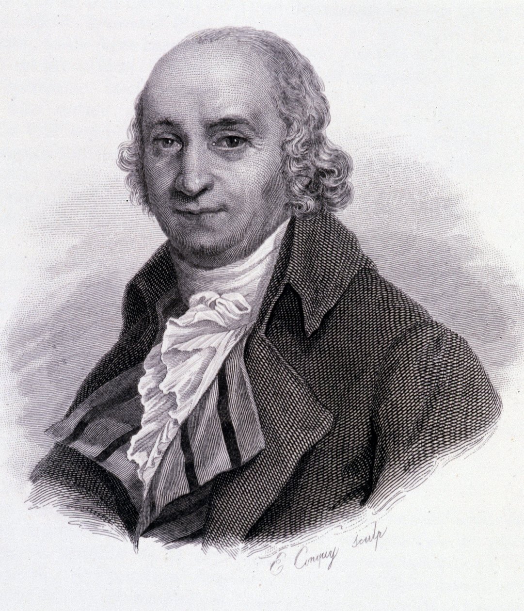 Pierre Samuel Dupont de Nemours (1739-1817) - em "Retratos de homens úteis". de French School