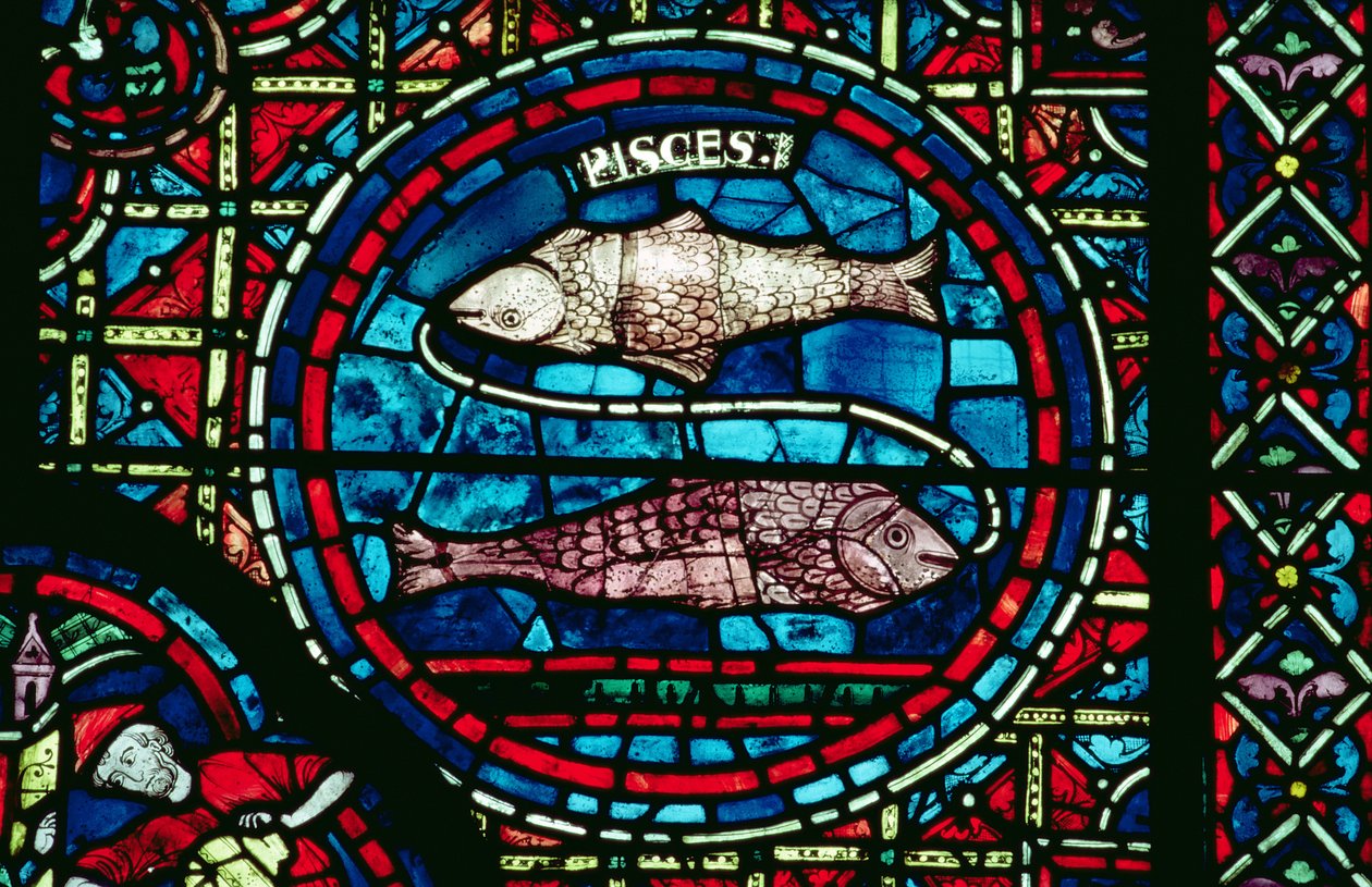 Peixes, da janela do zodíaco de French School