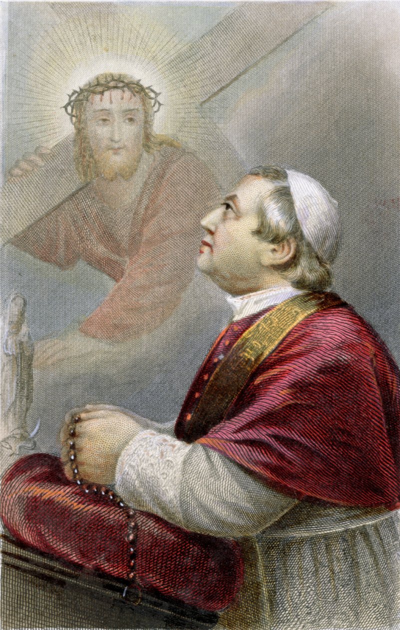 Papa Pio IX (1792-1878) c.1870 de French School