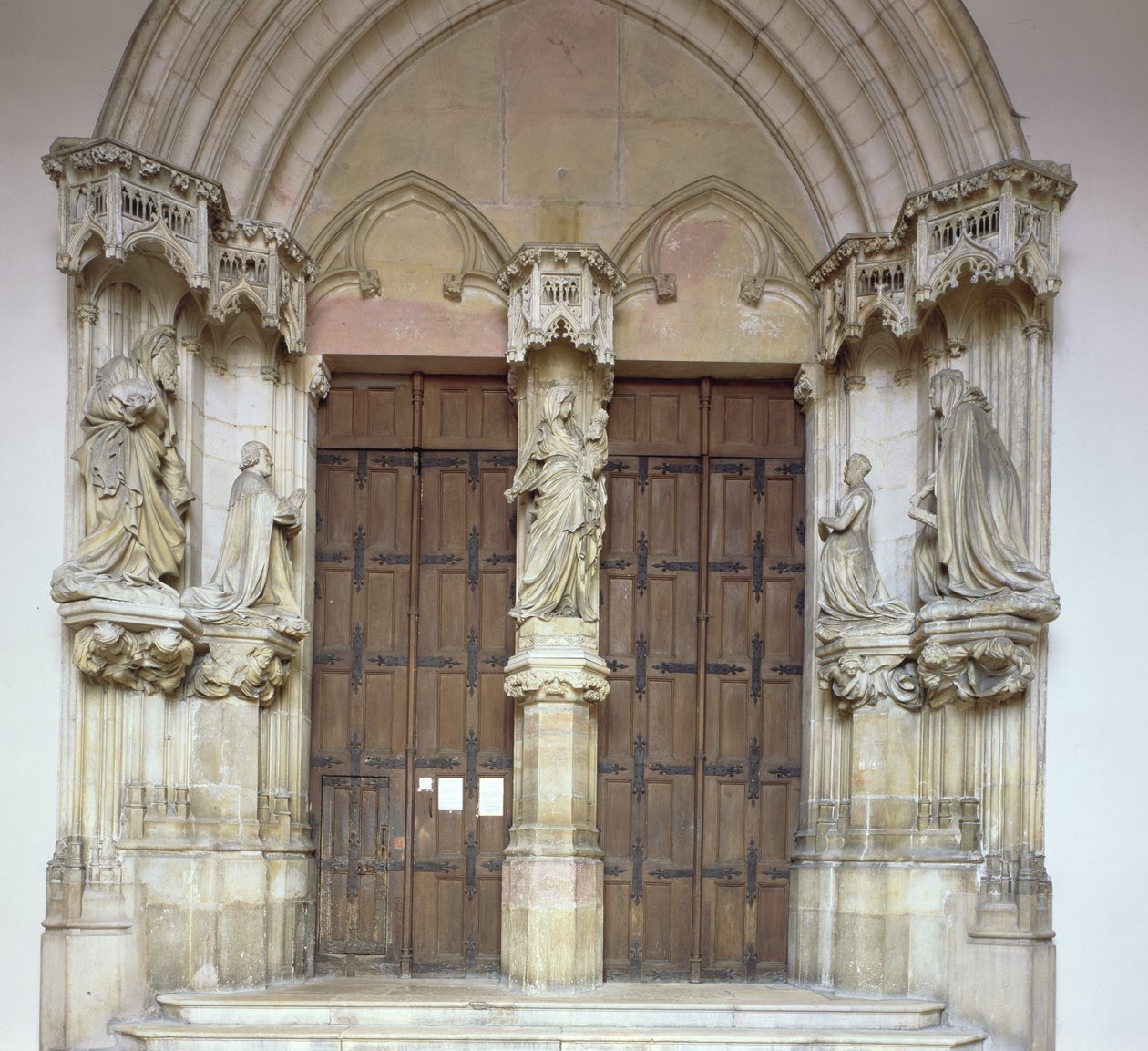 Portal da capela, 1395-1404 de French School