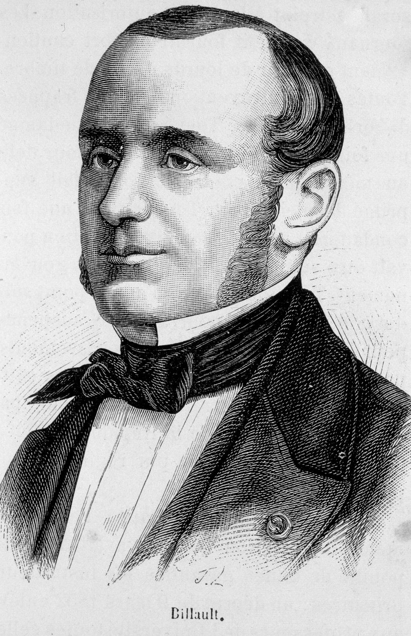 Retrato de Adolphe Billault (1805-1863). de French School
