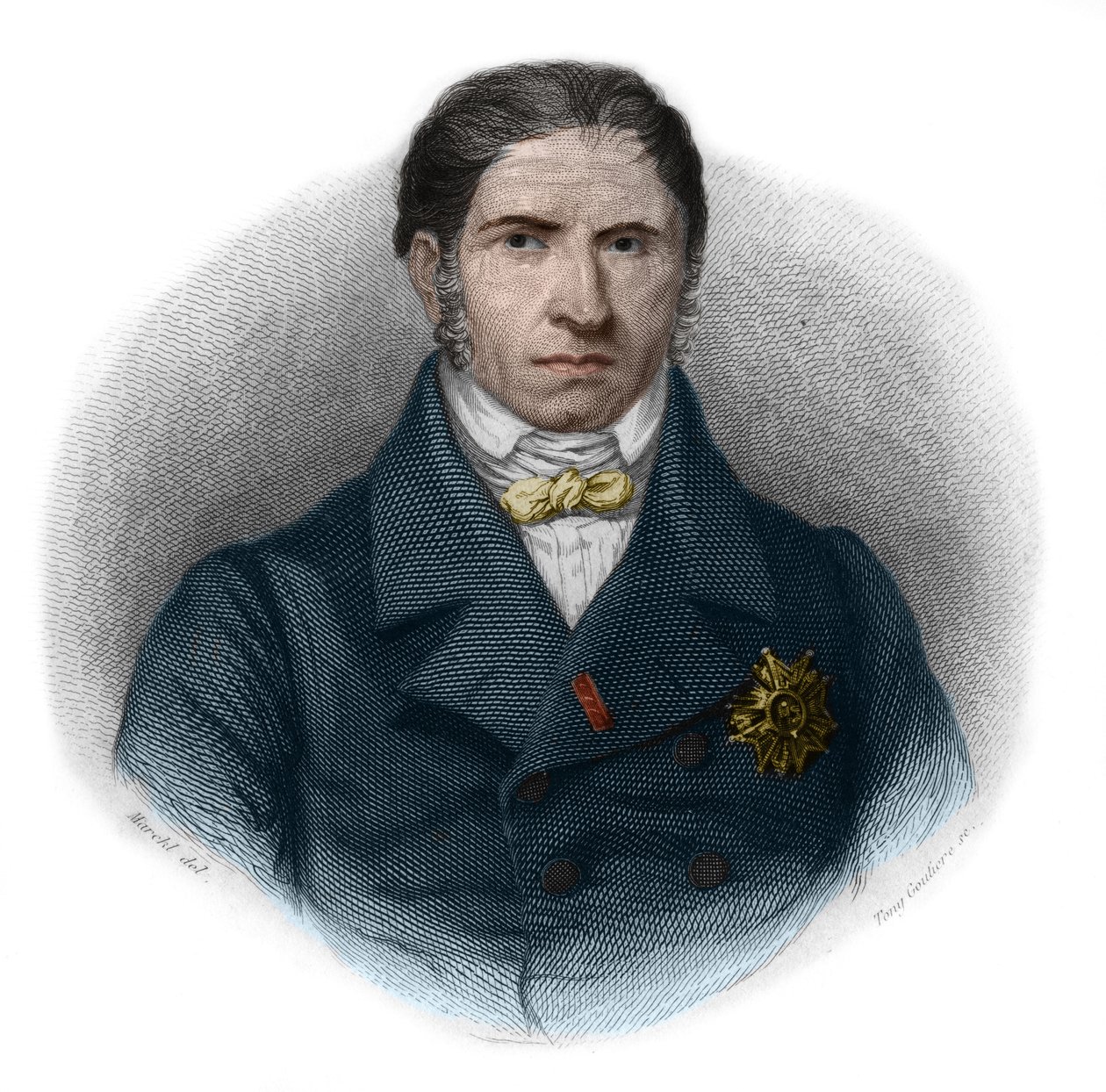 Retrato de André Marie Jean Jacques (Jean-Jacques) Dupin (1783-1865) (chamado Dupin the Elder (Dupin aine), defensor e político francês. Coleção particular. de French School