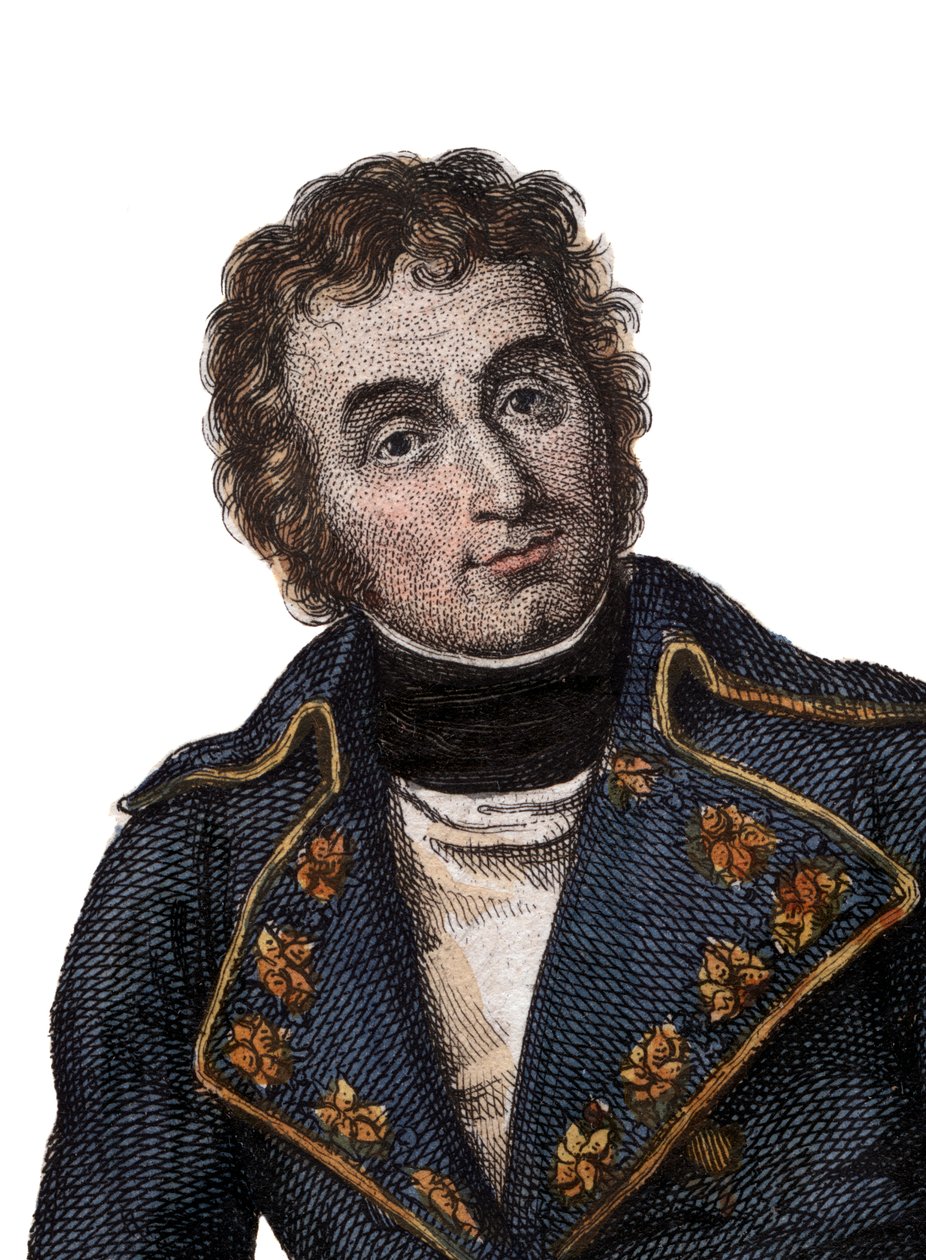 Retrato de Andre Massena (1758-1817), 1º Duc de Rivoli, 1º Príncipe dEssling, comandante militar francês. de French School