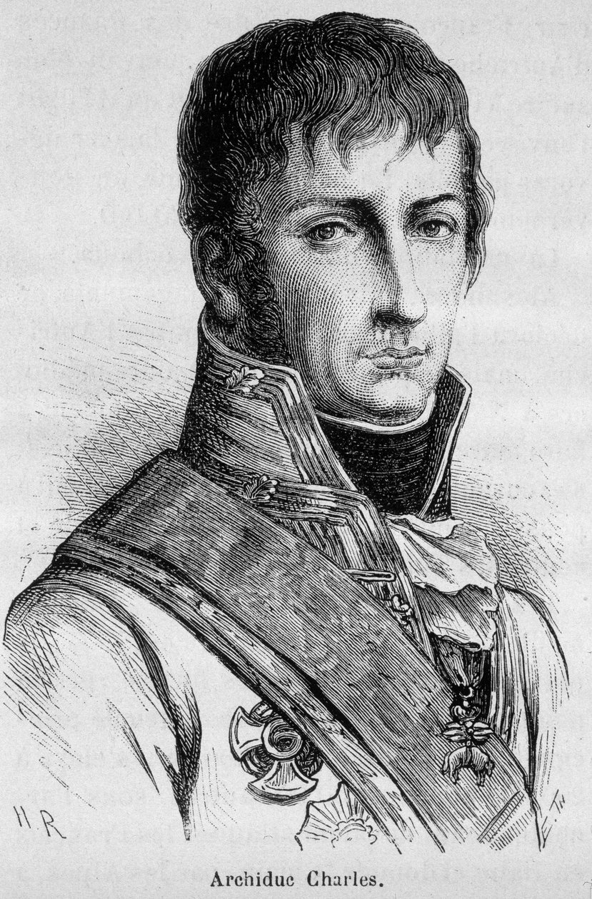 Retrato do Arquiduque Charles - em "L