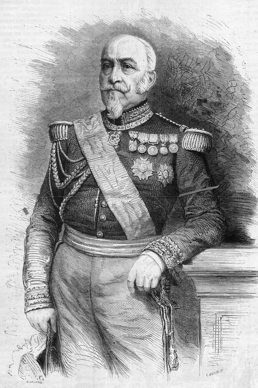 Retrato de Auguste Regnaud de Saint Jean d