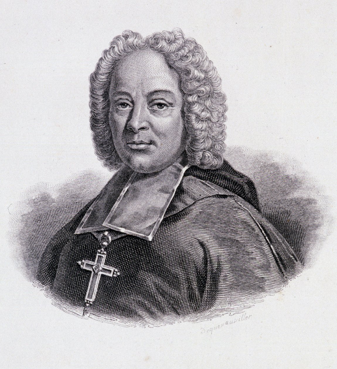 Retrato de Belsunce de Castelmoron, prelatura francesa (1670 - 1755) de French School
