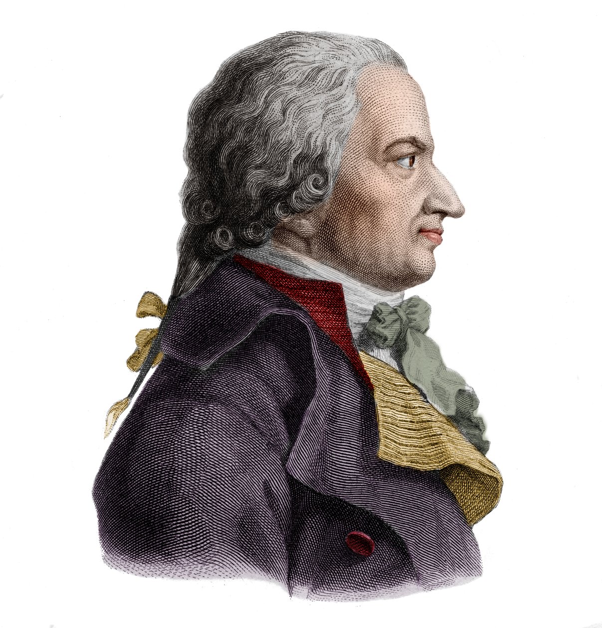 Retrato do armador norueguês de Bernt Anker (1746-1805). de French School