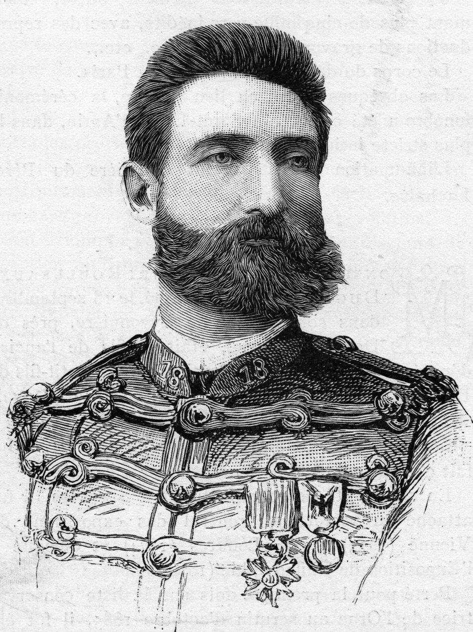 Retrato do Capitão J. Schmidt (1842-1887). de French School