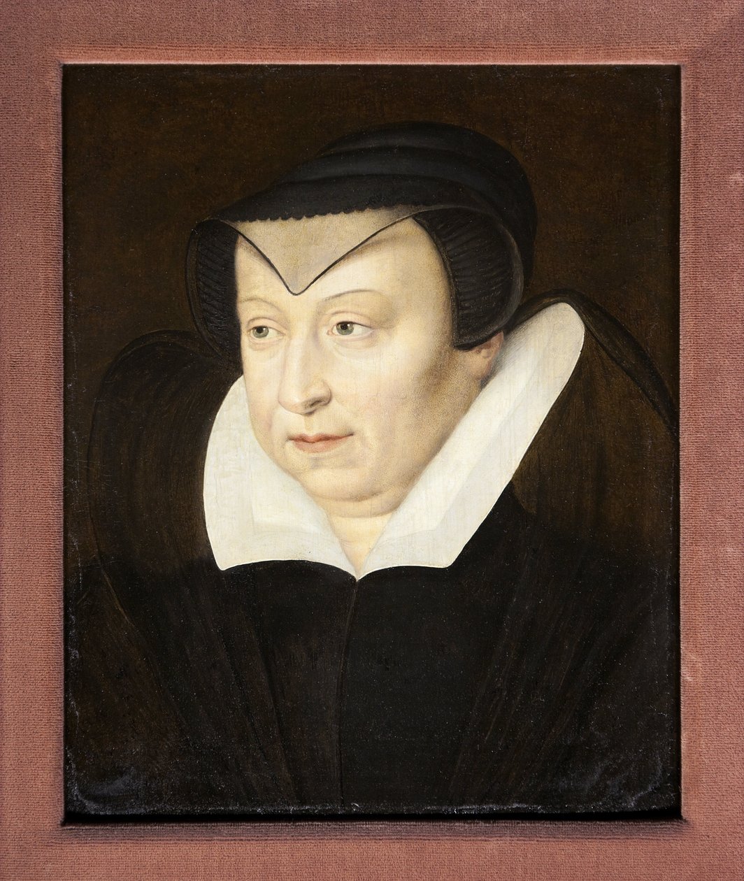 Retrato de Catherine de Medicis de French School