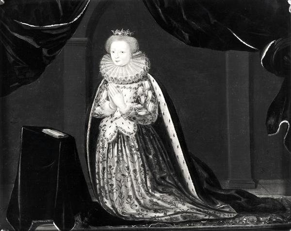 Retrato de Catarina de Cleves (1417-1779) Duquesa de Guise de French School