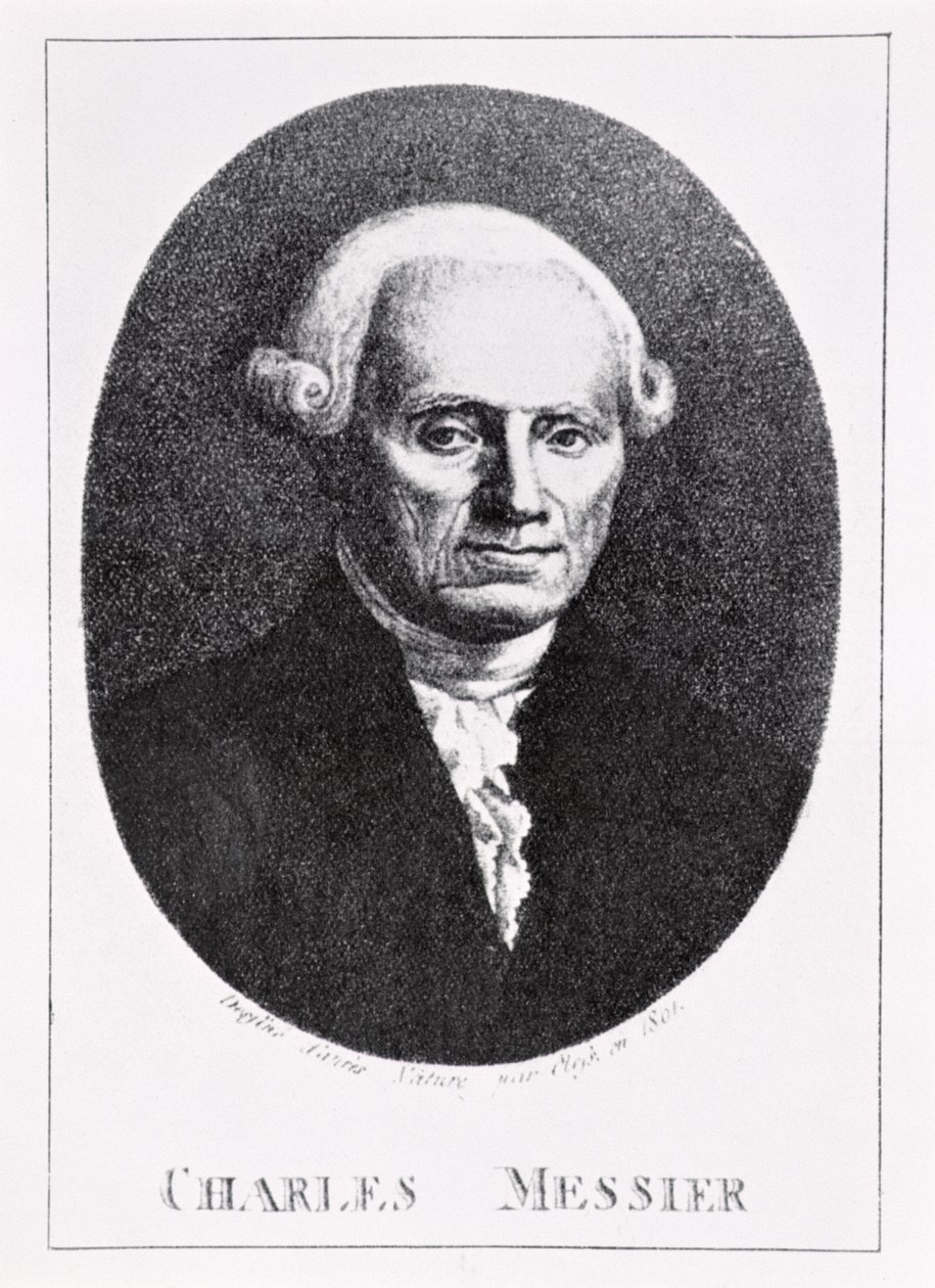 Retrato de Charles-Joseph Messier (1730-1817) 1801 de French School