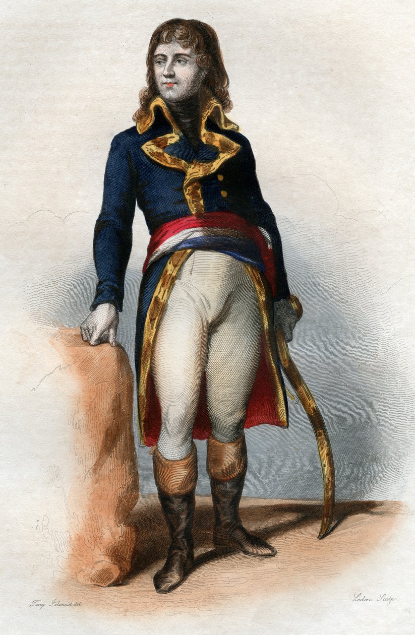 Retrato de Charles Antoine Desaix de Veygoux (1768-1800), general francês. de French School
