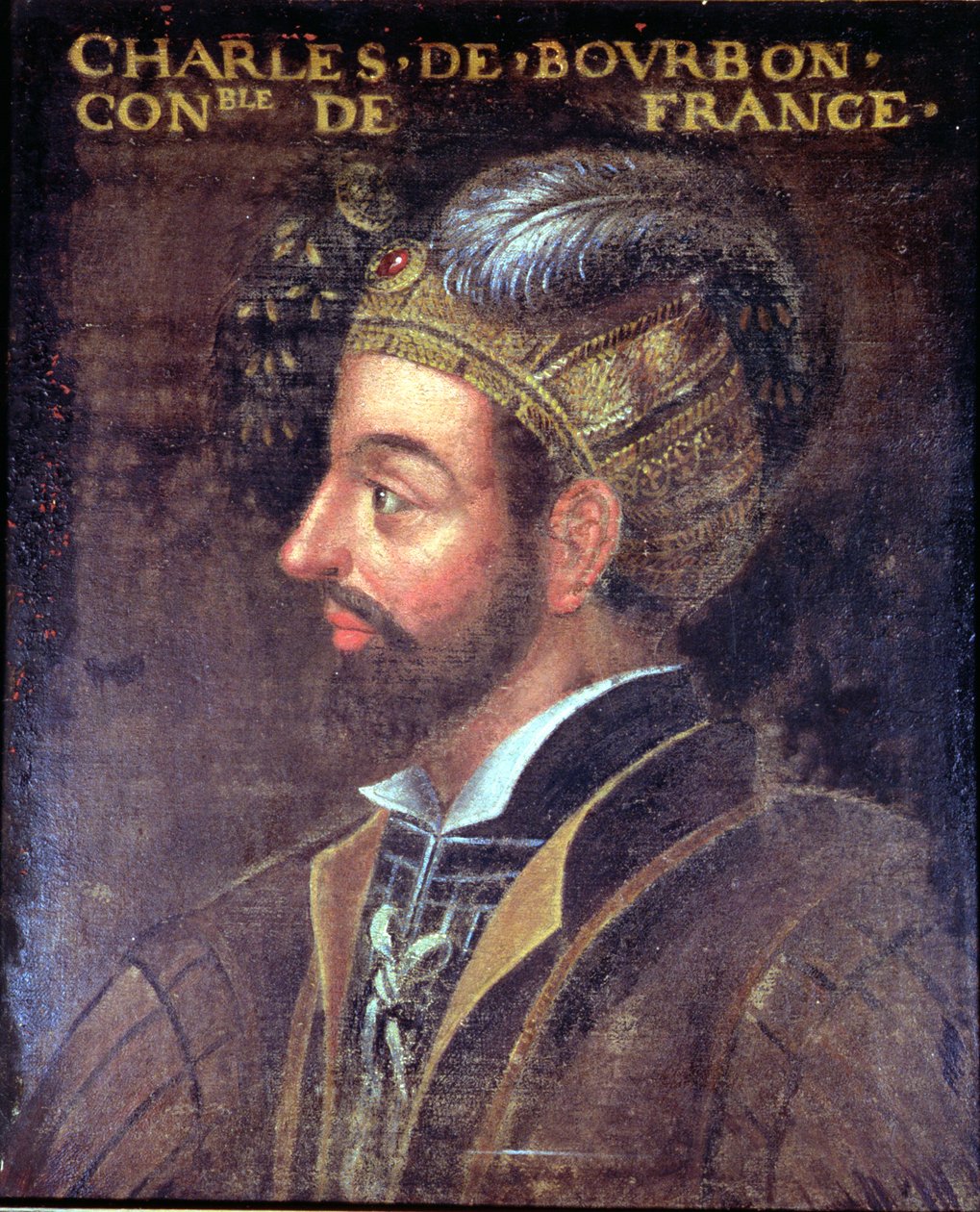 Retrato de Carlos III (1490-1527) Duque de Bourbon, 1617-38 de French School
