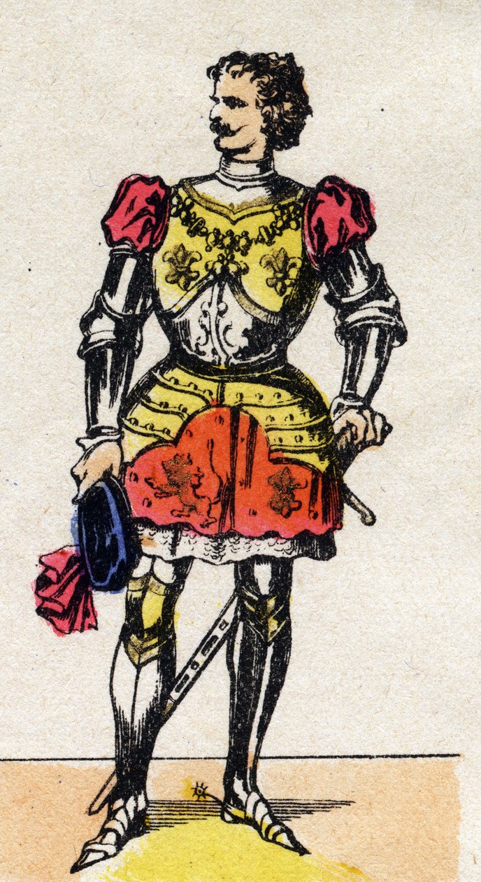 Retrato de Carlos o Temerário (1433-1477) Duque de Borgonha em 1467. de French School