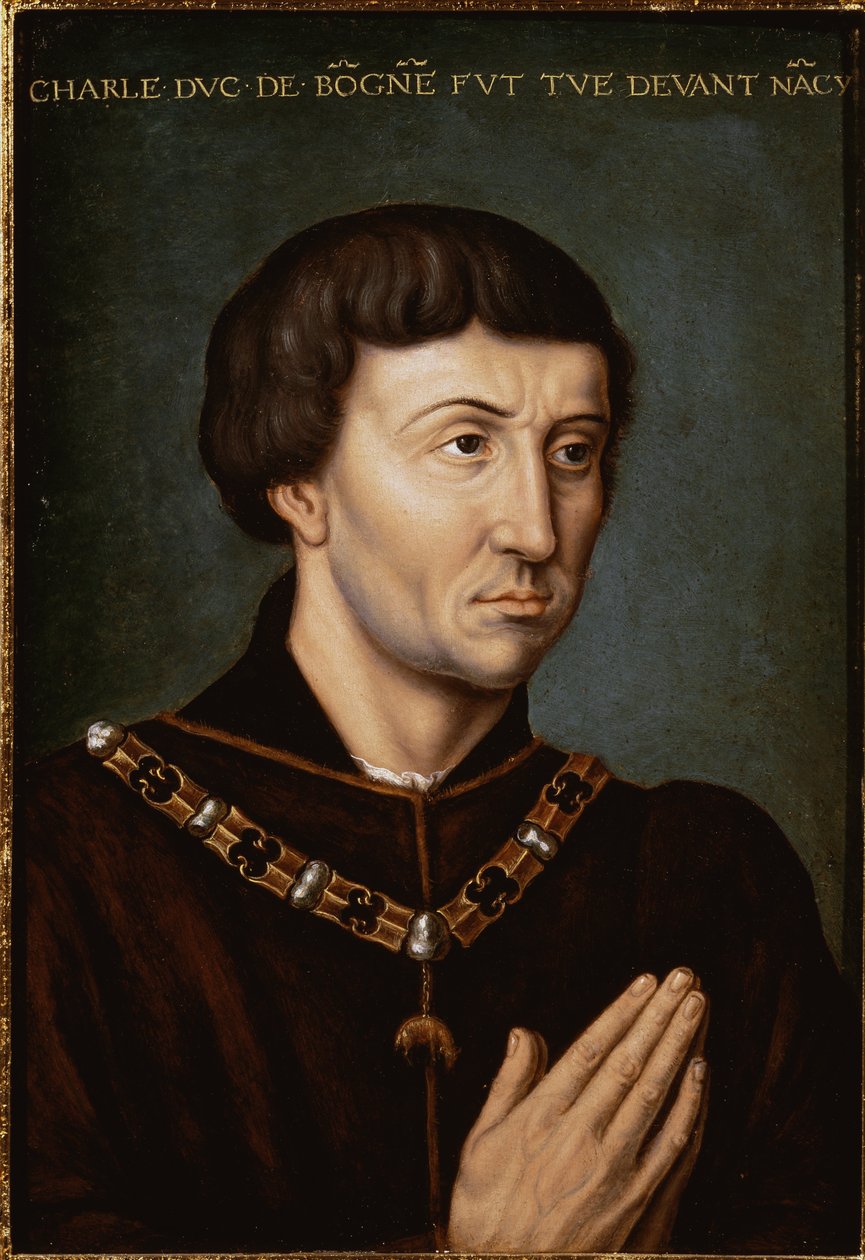 Retrato de Carlos, o Temeraire de French School