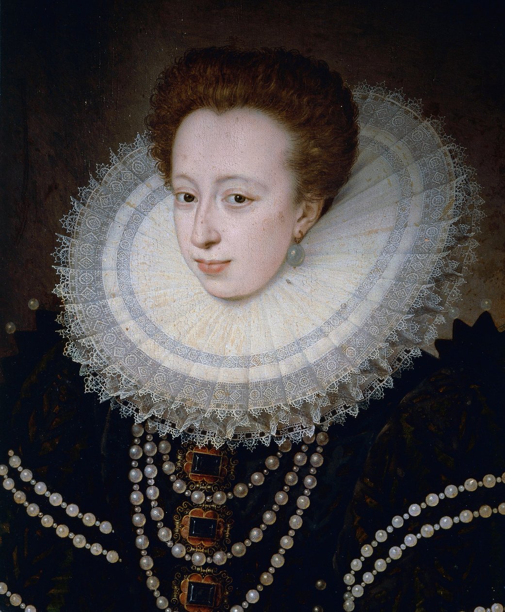 Retrato de Cristina de Lorena de French School