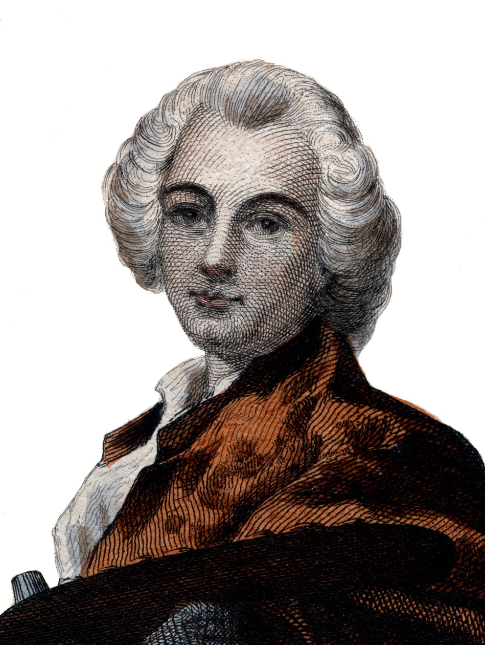 Retrato de Claude Joseph Vernet (1714-1789), pintor francês. de French School