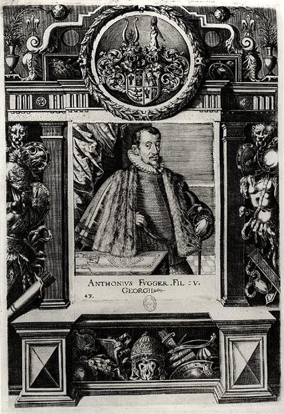 Retrato do Conde Anton Fugger (1493-1535) de French School