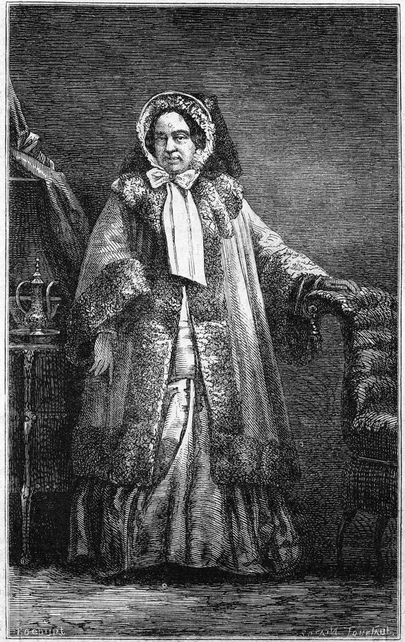 Retrato da Condessa Dash (Anne Gabrielle de Cisternes de Cutiras, Visconde de Poilloue de Saint Mars de French School