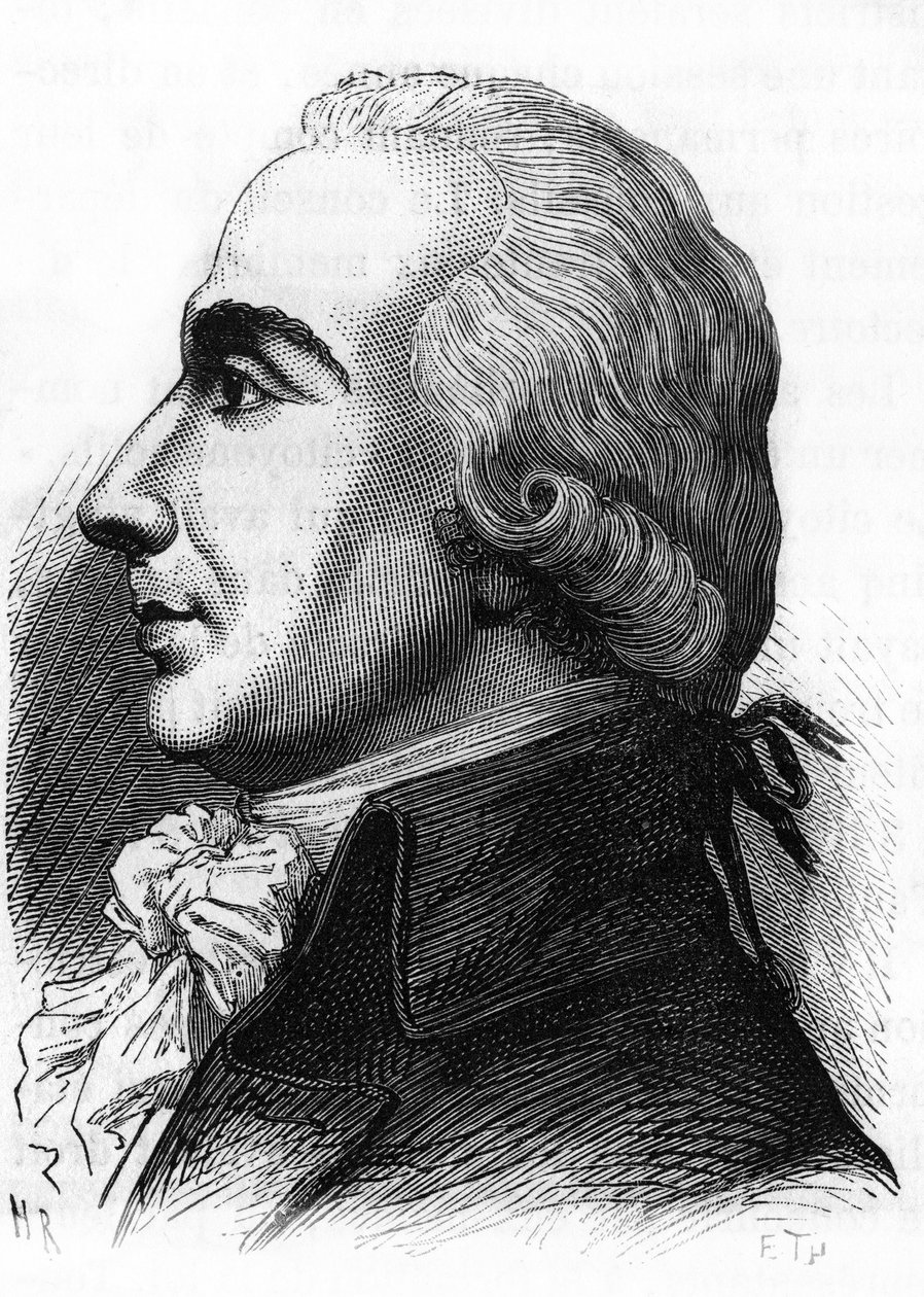 Retrato de Dominique Joseph Garat (1749-1833) Advogado, jornalista e filósofo francês, de French School