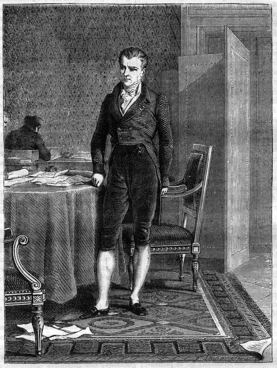 Retrato de EMMERICH JOSEPH, Duque de DALBERG estadista franco-alemão (1773-1833) - Retrato de Emmerich Joseph Duque de Dalberg (1773-1833) diplomata alemão, e político francês - em "Histoire de l