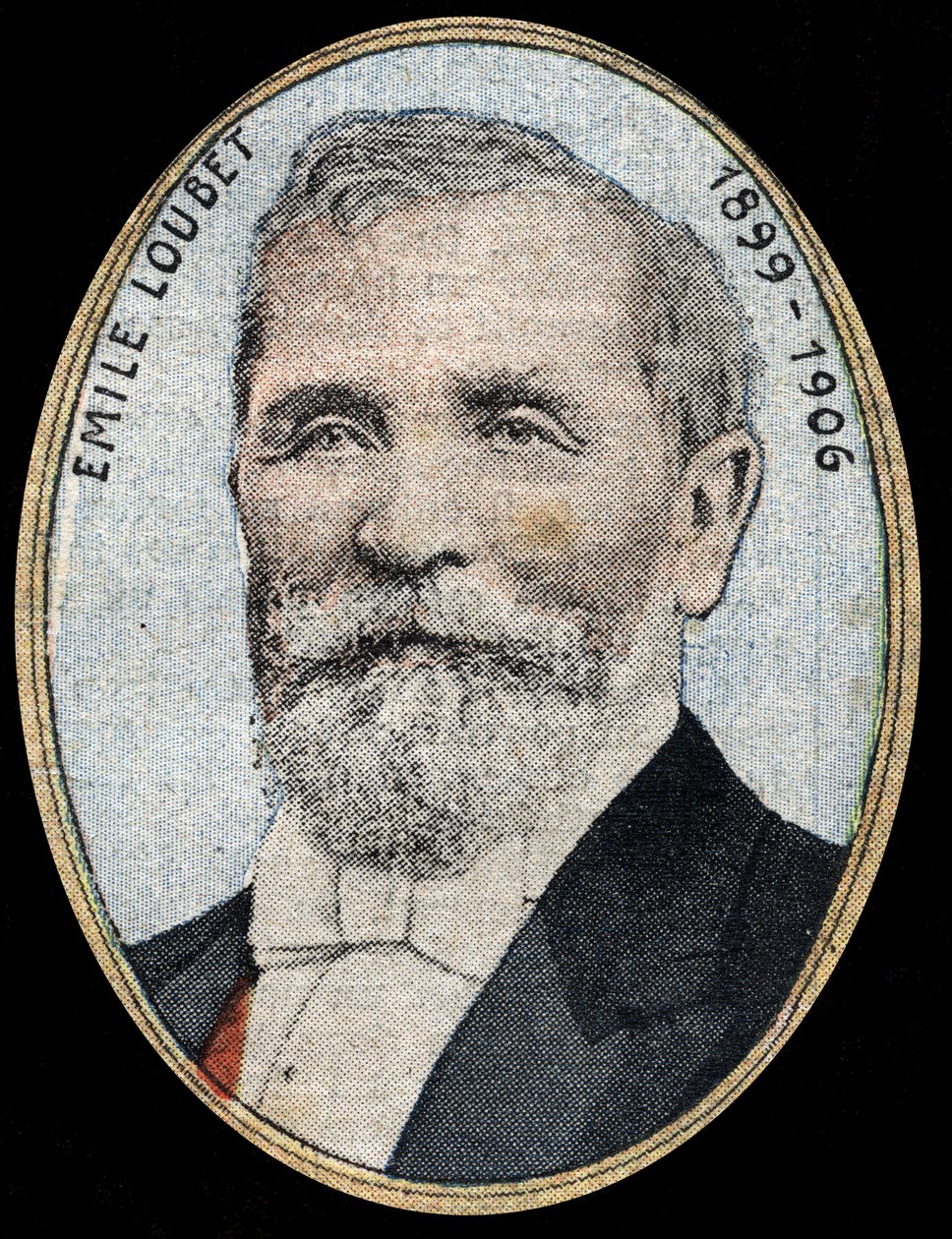 Retrato de Emile Loubet (1836-1929), Presidente da República Francesa. de French School