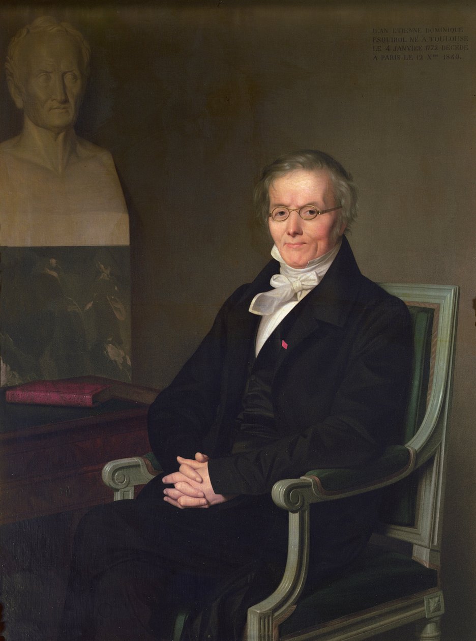 Retrato de Etienne Esquirol (1772-1840) de French School
