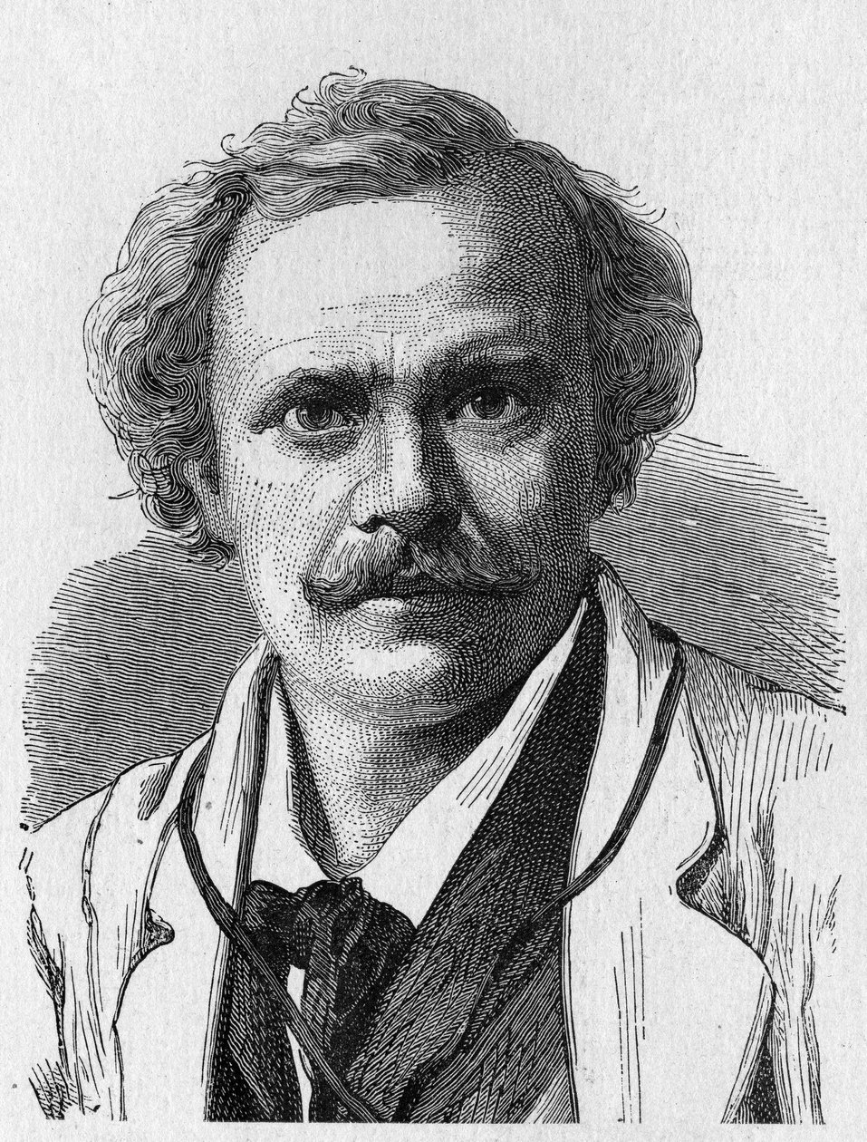 Retrato de Félix Nadar (1820 - 1910) - em "Álbum de Ciências; ilustres estudiosos; Grandes Descobertas" 1896. de French School