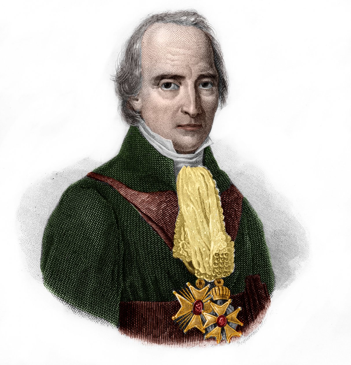 Retrato de Francois Barbe-Marbois, marquês de Barbe Marbois (1745-1837) político francês. de French School