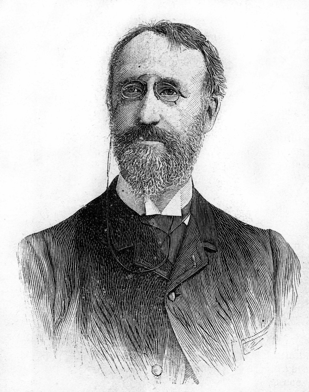 Retrato de François Clement Theodore Dubois (1837 - 1924) Compositor francês. de French School
