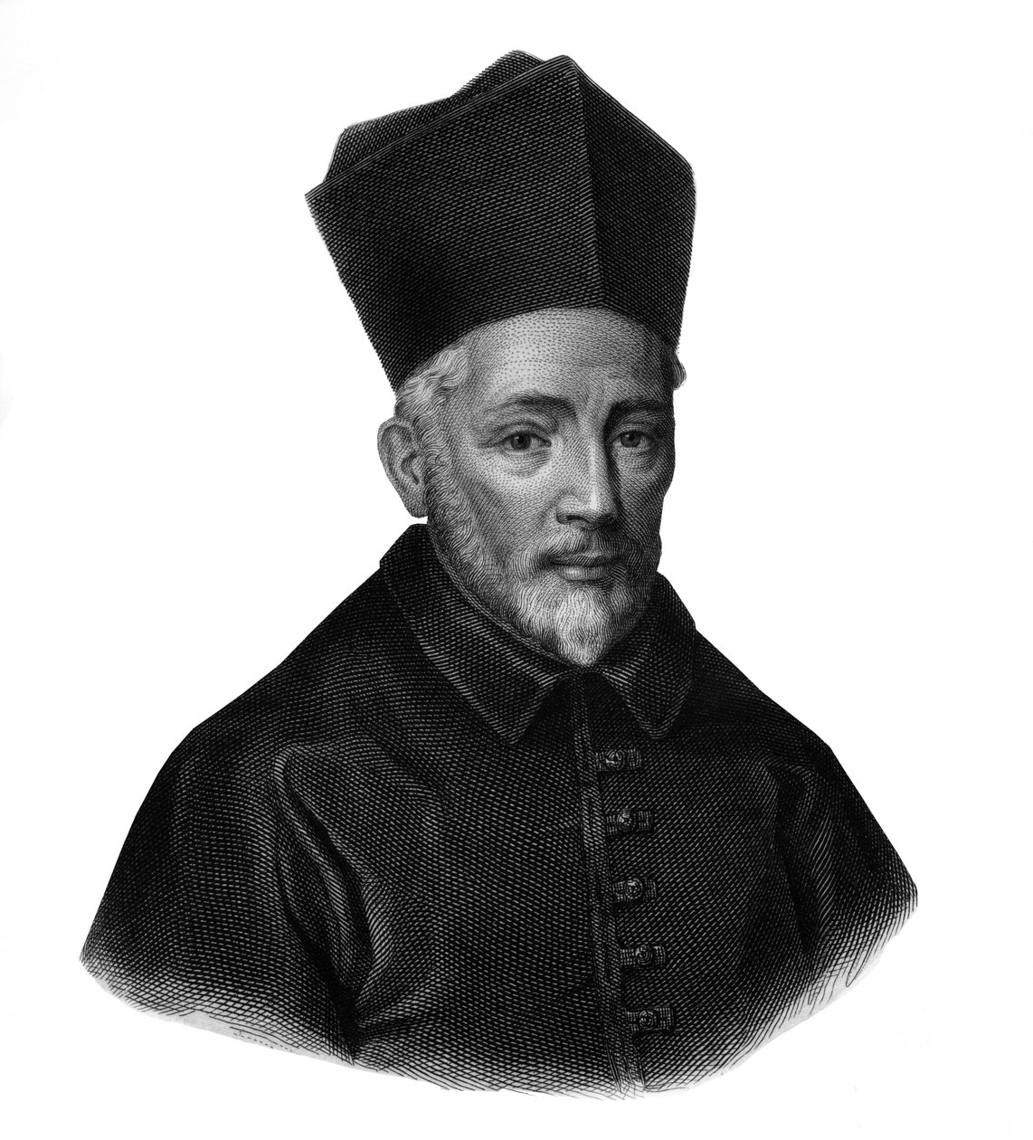Retrato de François Van Der Burch (1567-1644), arcebispo de Cambrai. de French School