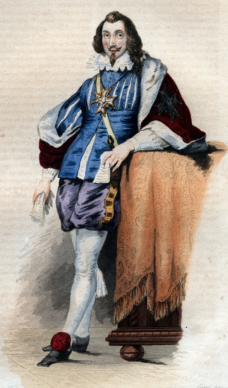 Retrato de François de Bassompierre (1579-1646), cortesão francês e marechal. de French School