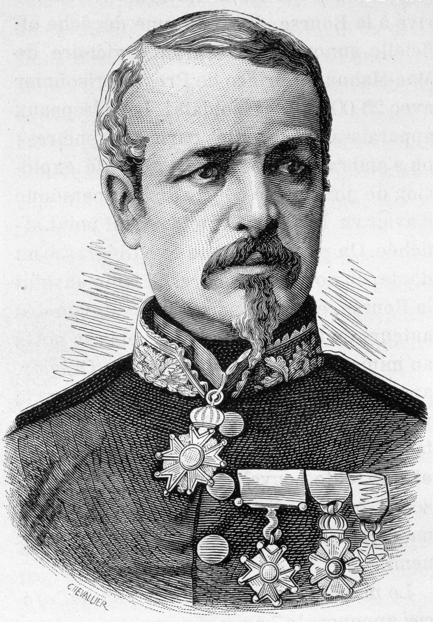 Retrato do General Charles Auguste Frossard (1807 - 1875) - em "L