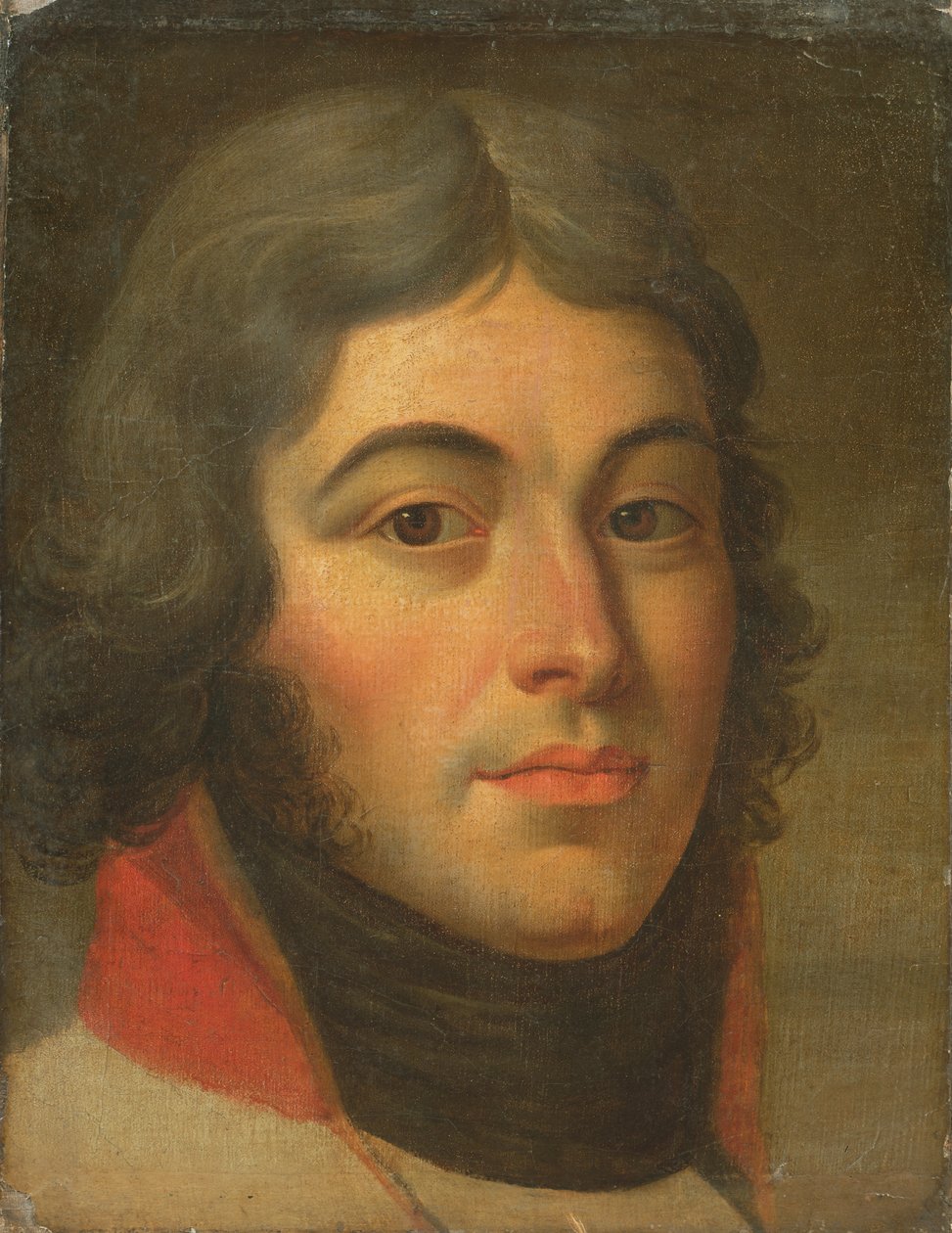 Retrato do general Louis-Lazare Hoche (1768-97) de French School