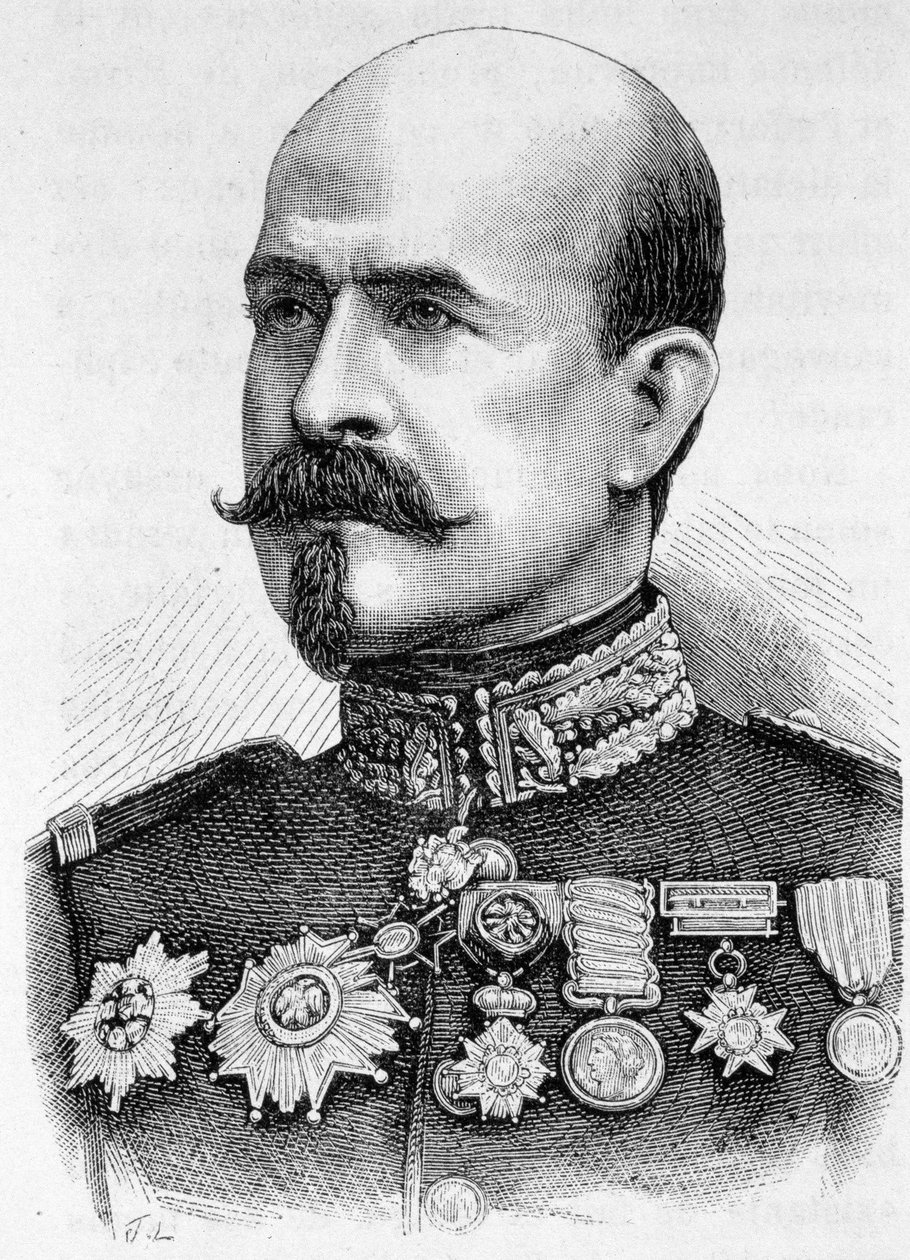 Retrato do General Trochu (1815 - 1896) - em "L