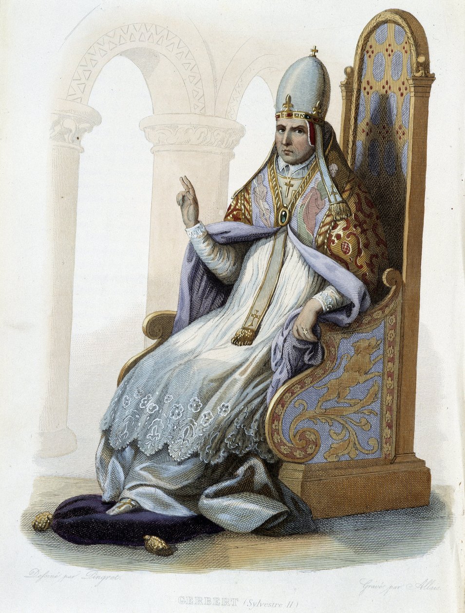 Retrato de Gerbert d