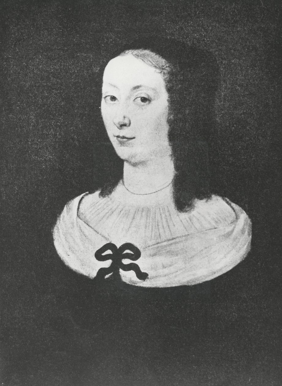 Retrato de Gilberte Perier de French School