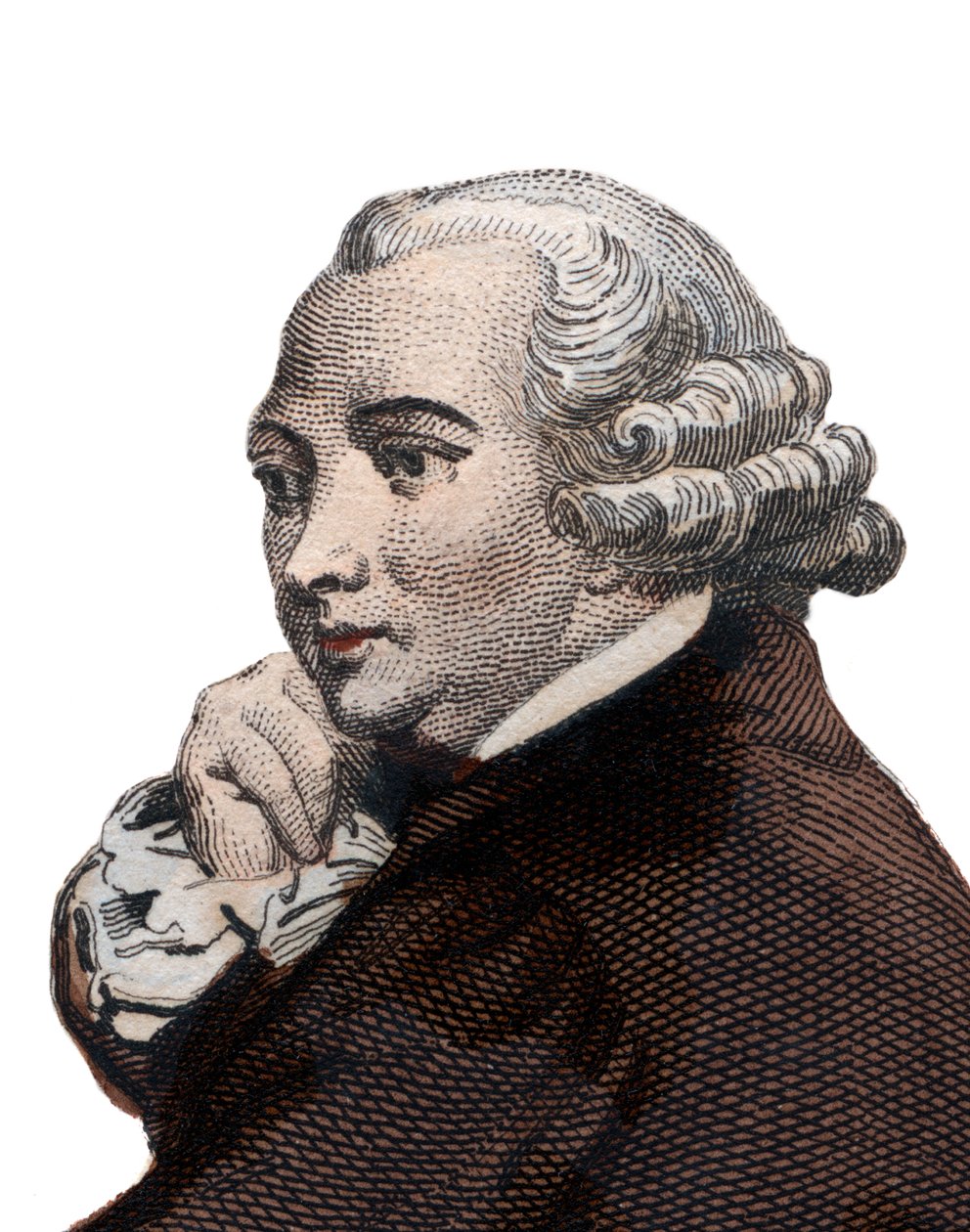 Retrato de Guilherme Chrétien de Lamoignon de Malesherbes (1721-1794), estadista e ministro francês. de French School