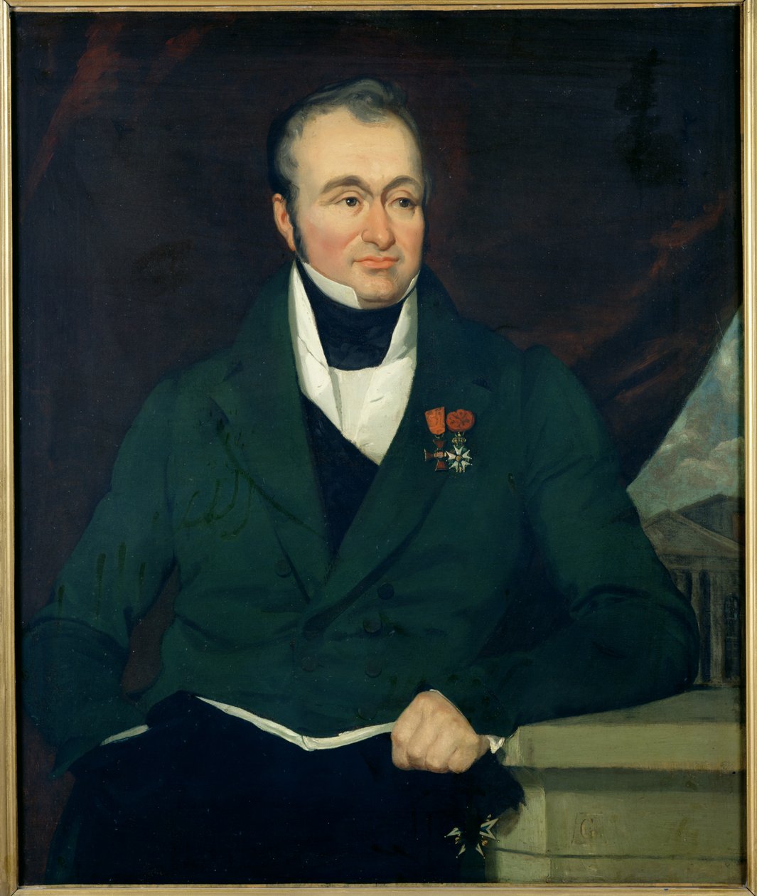 Retrato de Guillaume Dupuytren (1777-1835) de French School