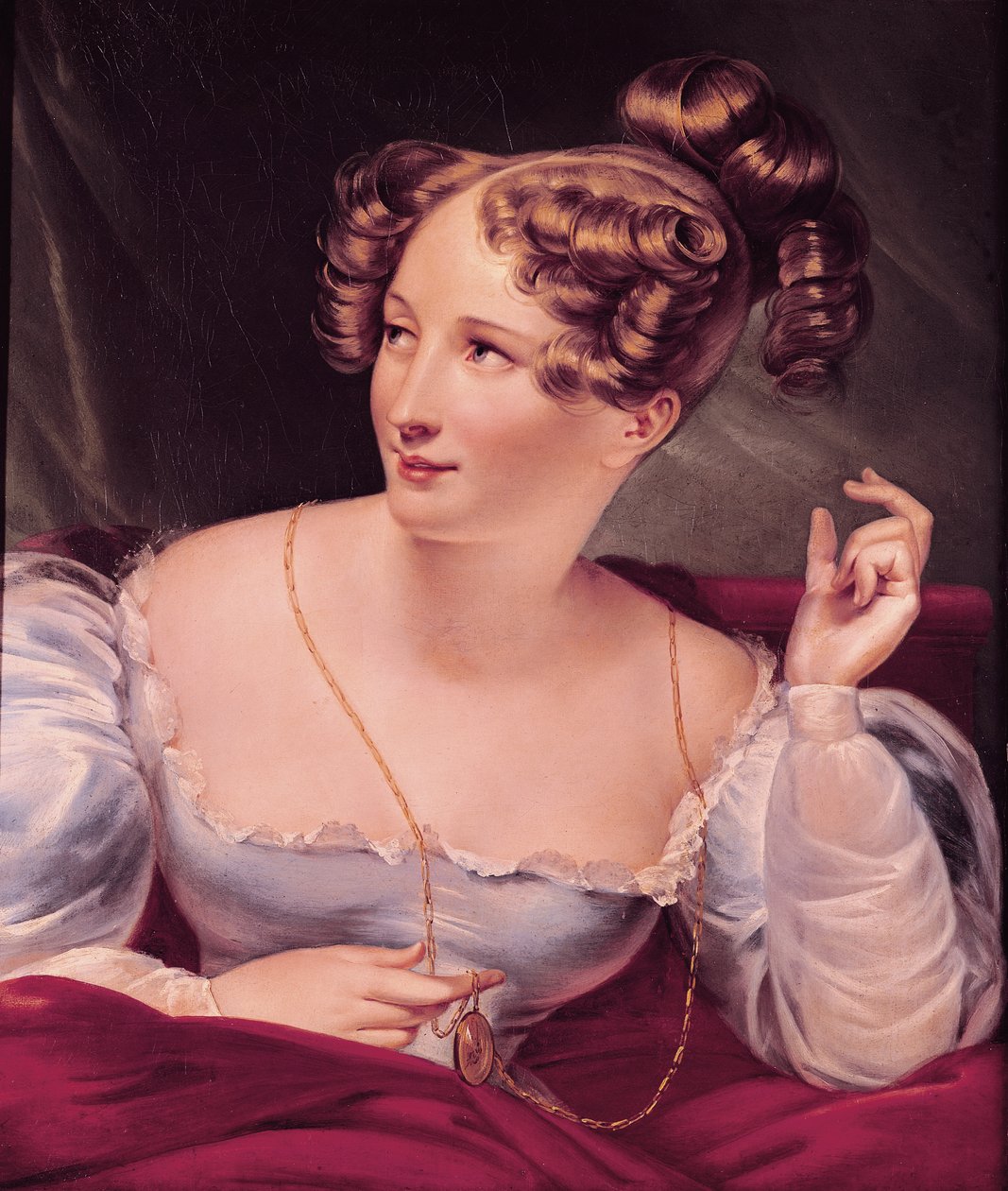 Retrato de Harriet Smithson (1800-54) de French School
