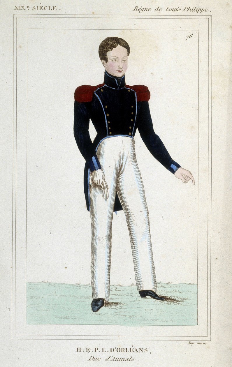 Retrato de Henri Eugene Philippe Louis d