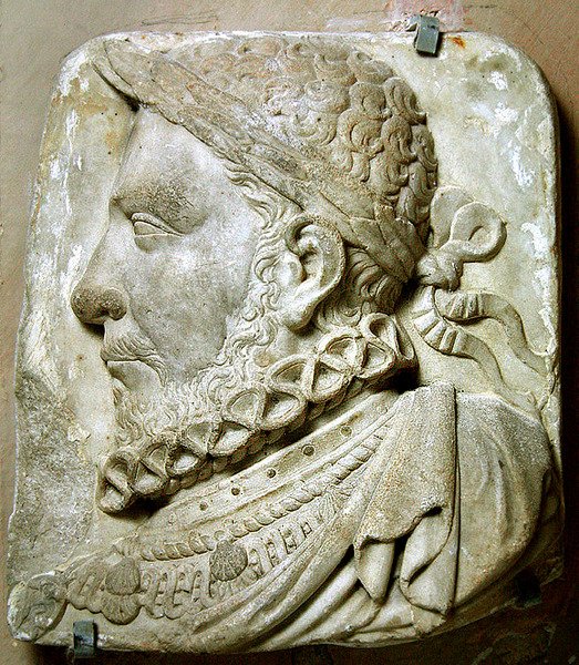 Retrato de Henrique II da França (mármore) de French School