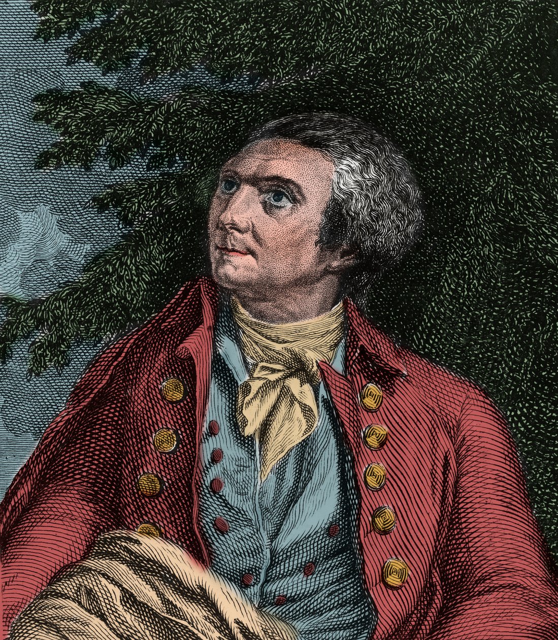 Retrato de Horace Benedict de Saussure (1740-1799) de French School