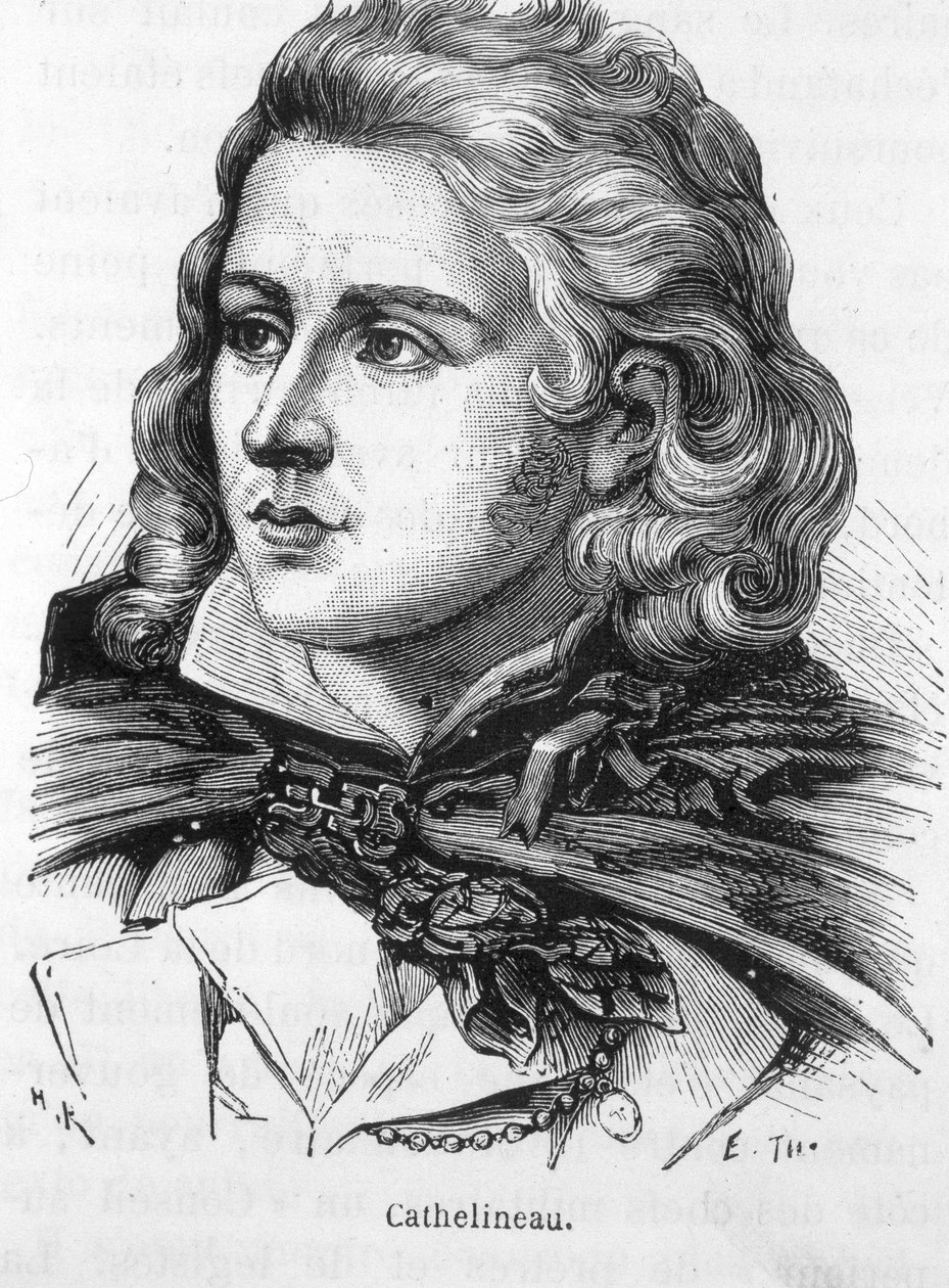 Retrato de Jacques Cathelineau (1759 - 1793), Vendée chef - em "L