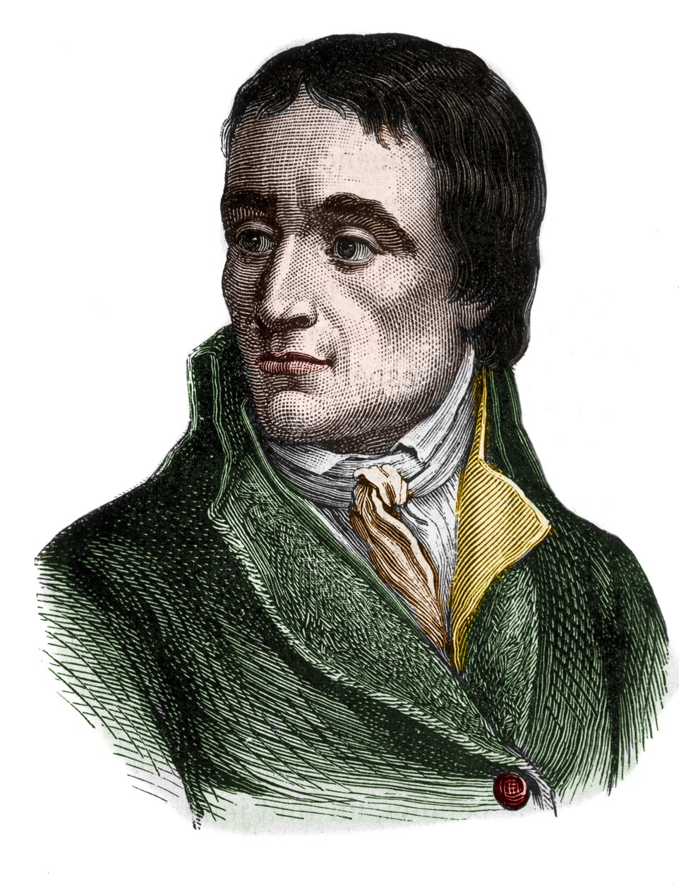 Retrato de Jean Baptiste (Jean-Baptiste) Carrier (1756-1794), políticos franceses - em "L