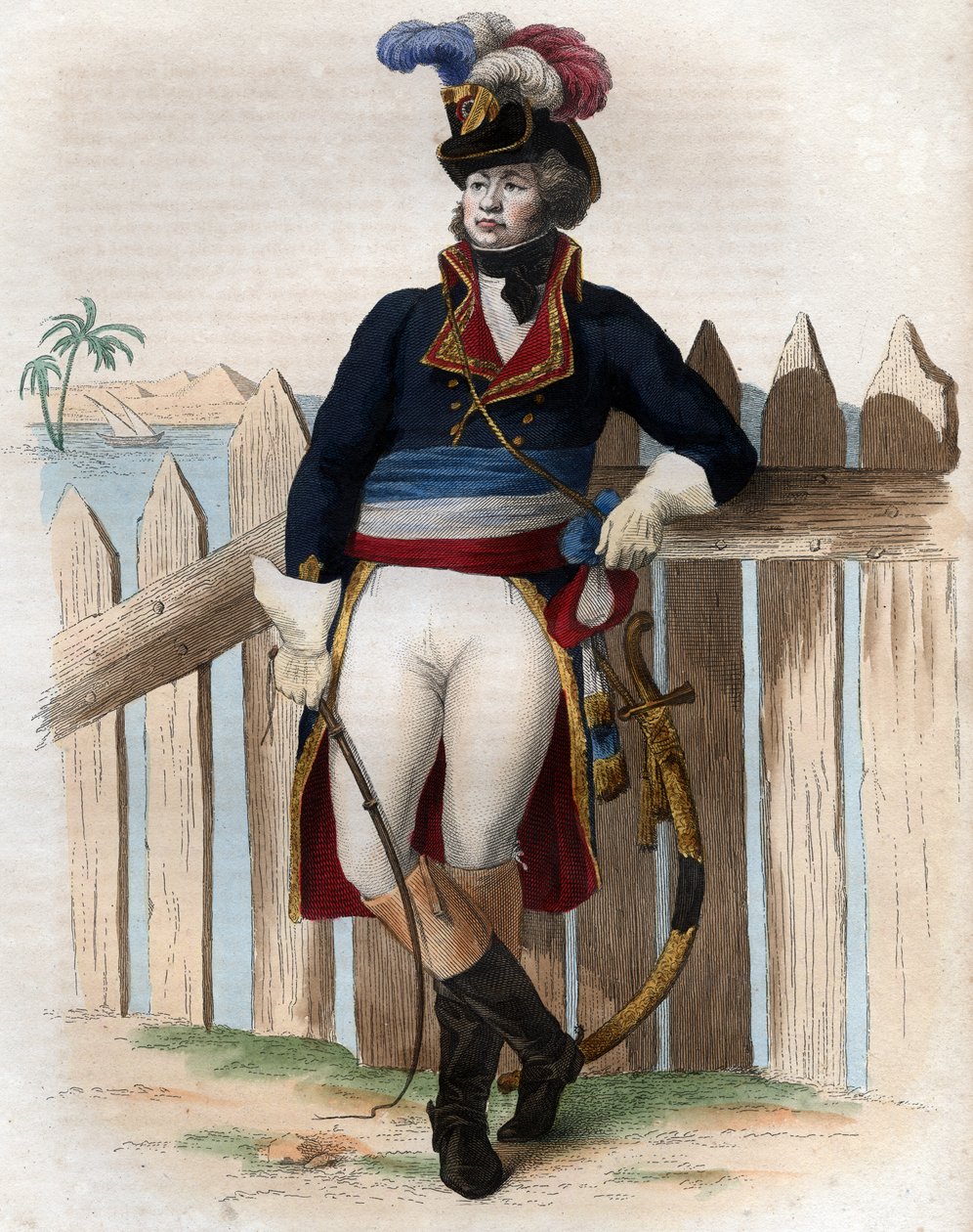 Retrato de Jean Baptiste Kleber (1753-1800), general francês. de French School