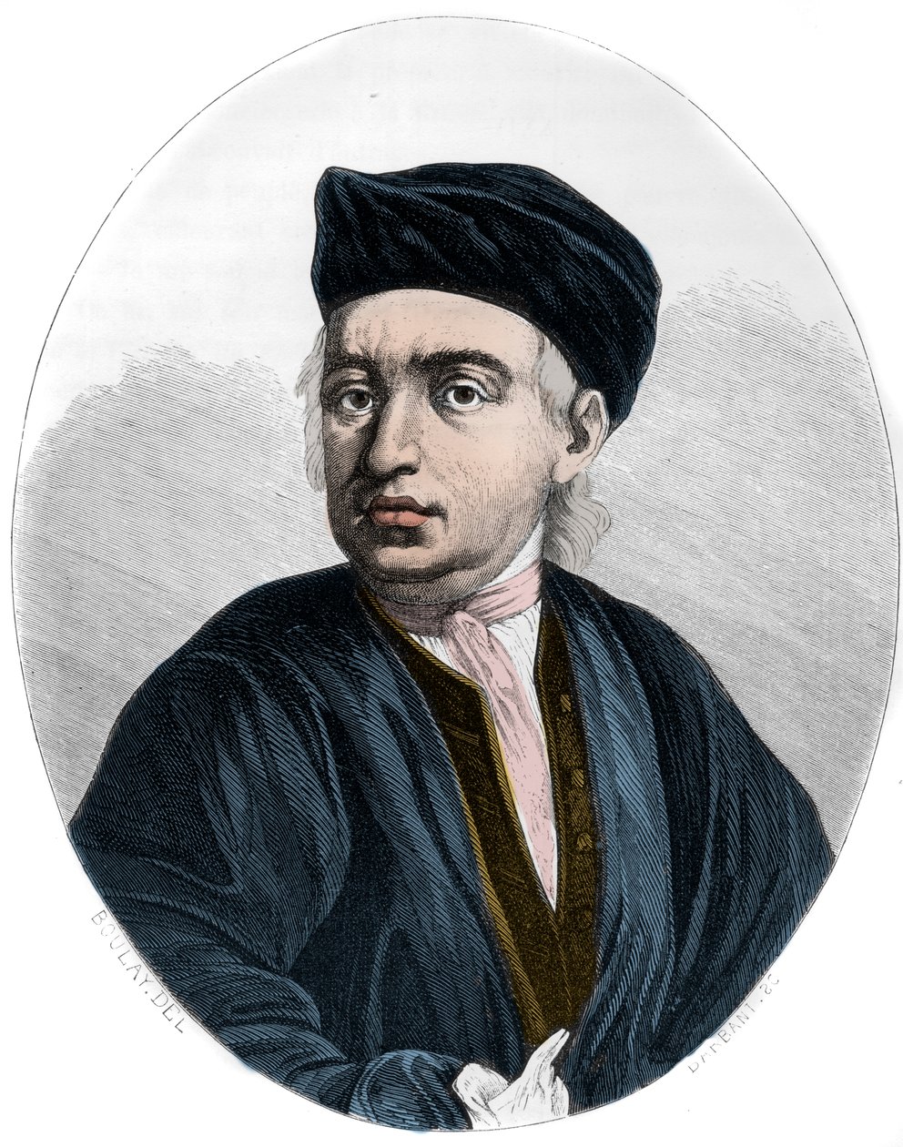Retrato de Jean Calas, ilustração de 
