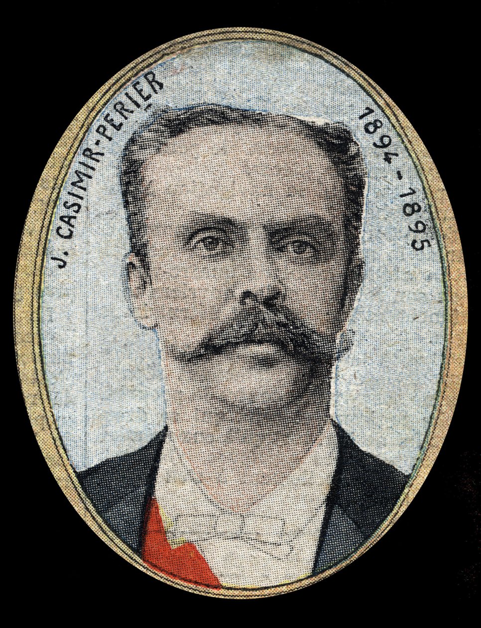 Retrato de Jean Casimir-Perrier (Casimir Perrier, Casimir Perrier, Casimir-Perrier) (1847-1907), Presidente da República Francesa. de French School