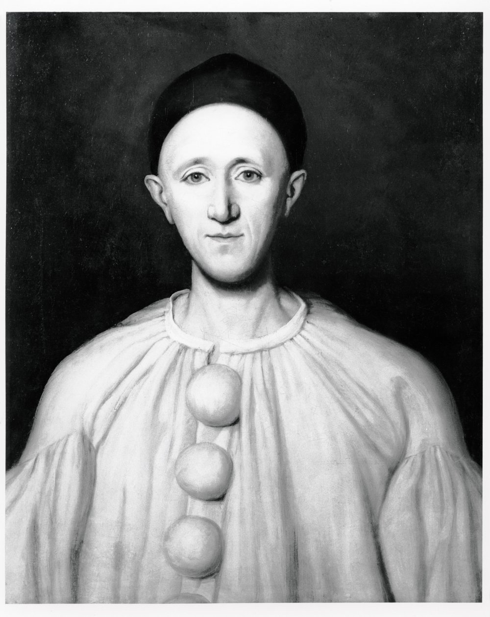 Retrato de Jean Charles Deburau (1829-1873) como Pierrot de French School
